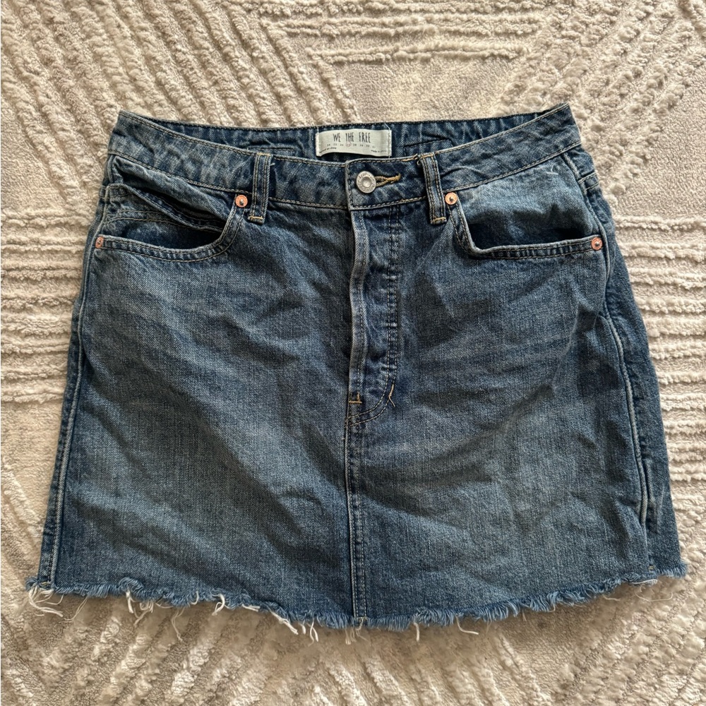 Denim skirt